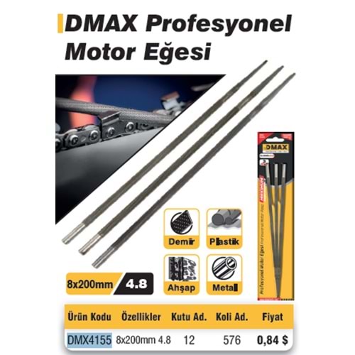 MOTOR EGESI Profesyonel (4,8MM) DMAX 4155