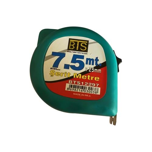 ŞERİT METRE 7,5 M 25mm BTS12297 BTS