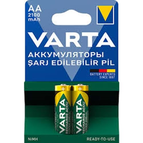 VARTA 2100 MH ŞARJLI PİL*10 56706