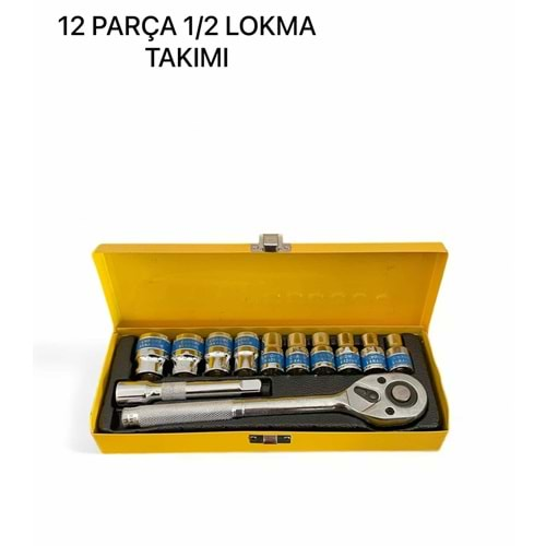 LOKMA TAKIMI 12 PARÇA 1/2 TENEKE KUTULU