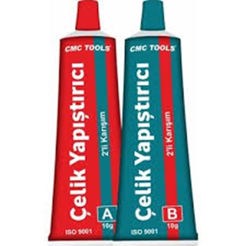 ÇELİK PLASTİK YAPIŞTIRICI İKİZ TÜP CMC 7073