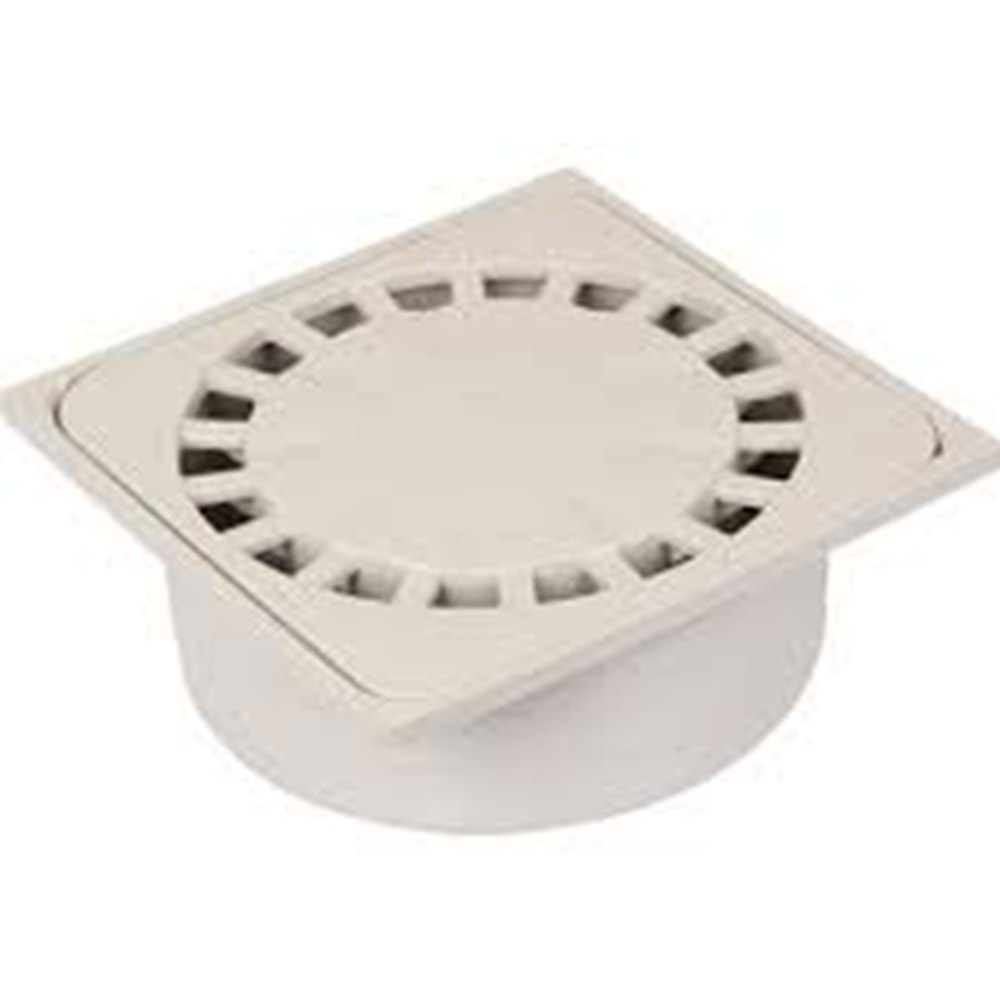 BALKON VE BAHÇE SÜZGECI ALT ÇIKISLI 20*20 75