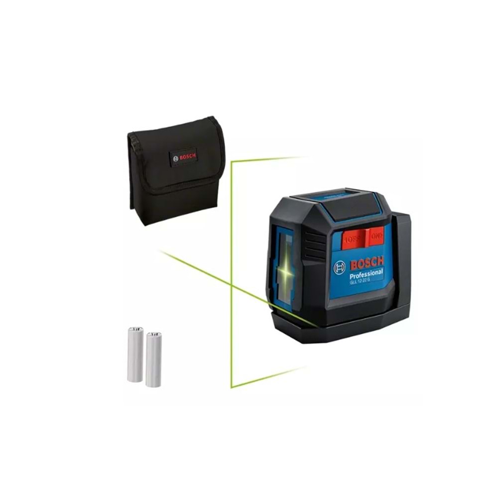 BOSCH LAZER HIZALAMA ÇIZGI YESIL LAZER GLL 12-22 G