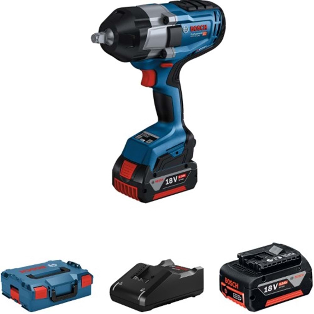 GDS 18V-1000 Darbeli Somun Sikma 2x5.0Ah