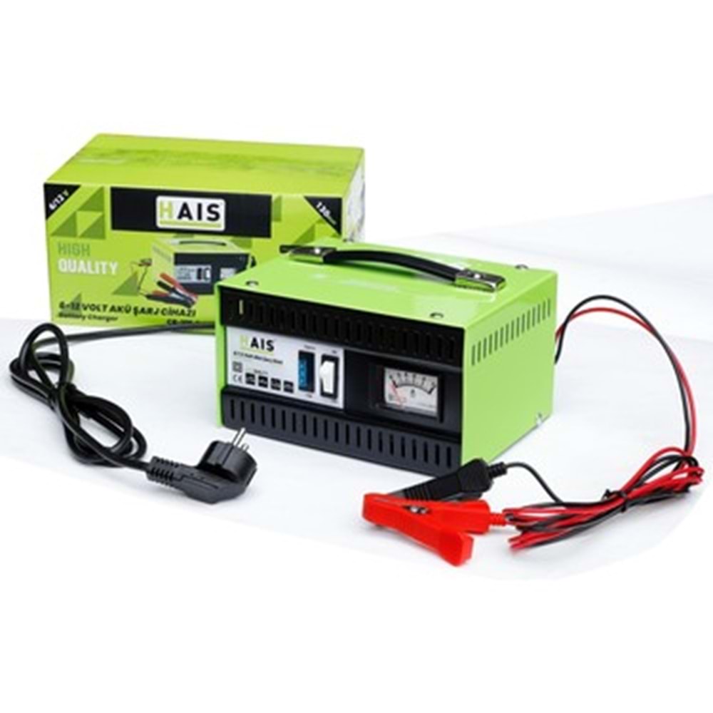 HAIS YEDEK AKÜ SARJ CIHAZI CB-155 (6-12 VOLT) 4841080