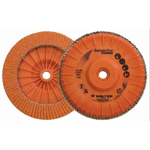 FLAP DISK KATLI ZIMPARA TURUNCU 115mm 60 KUM extra
