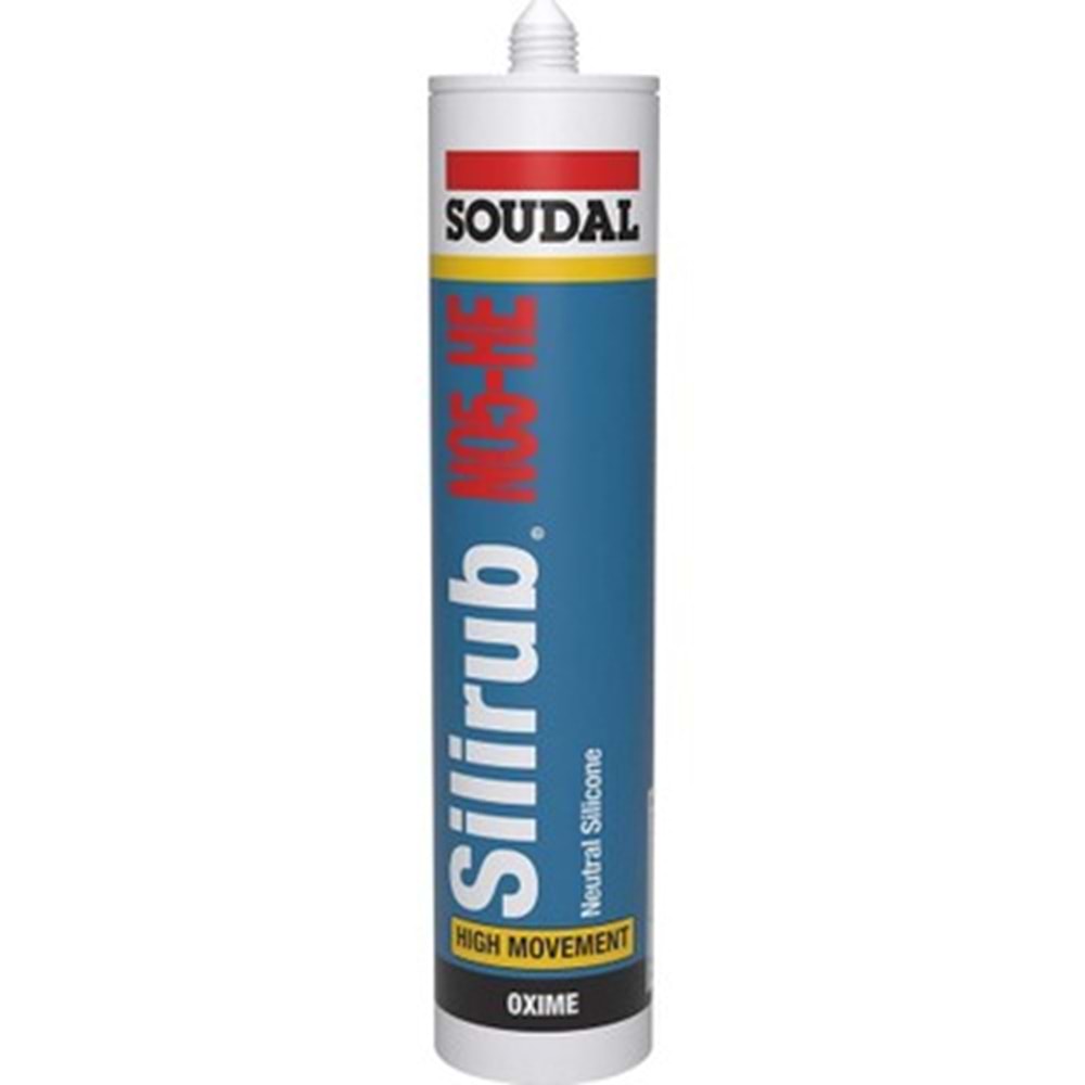 SILIKON 300 ML SILIRUB NO5-HE DIS CEPHE SEFFAF SOUDAL