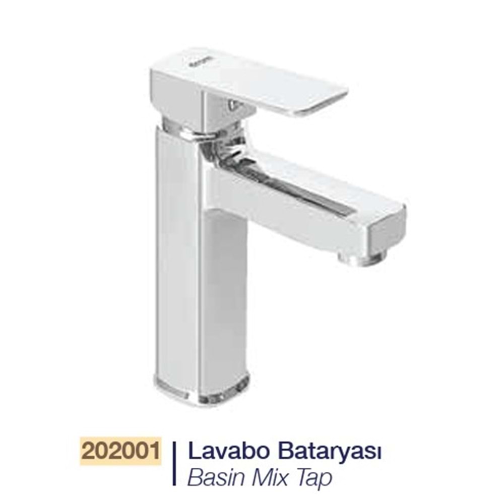 BATARYA DROM LAVABO AURORA 202001