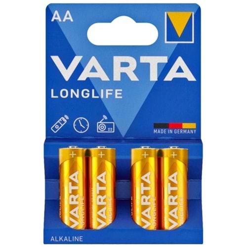 VARTA ALKALINE PIL INCE 4 LÜ 4103