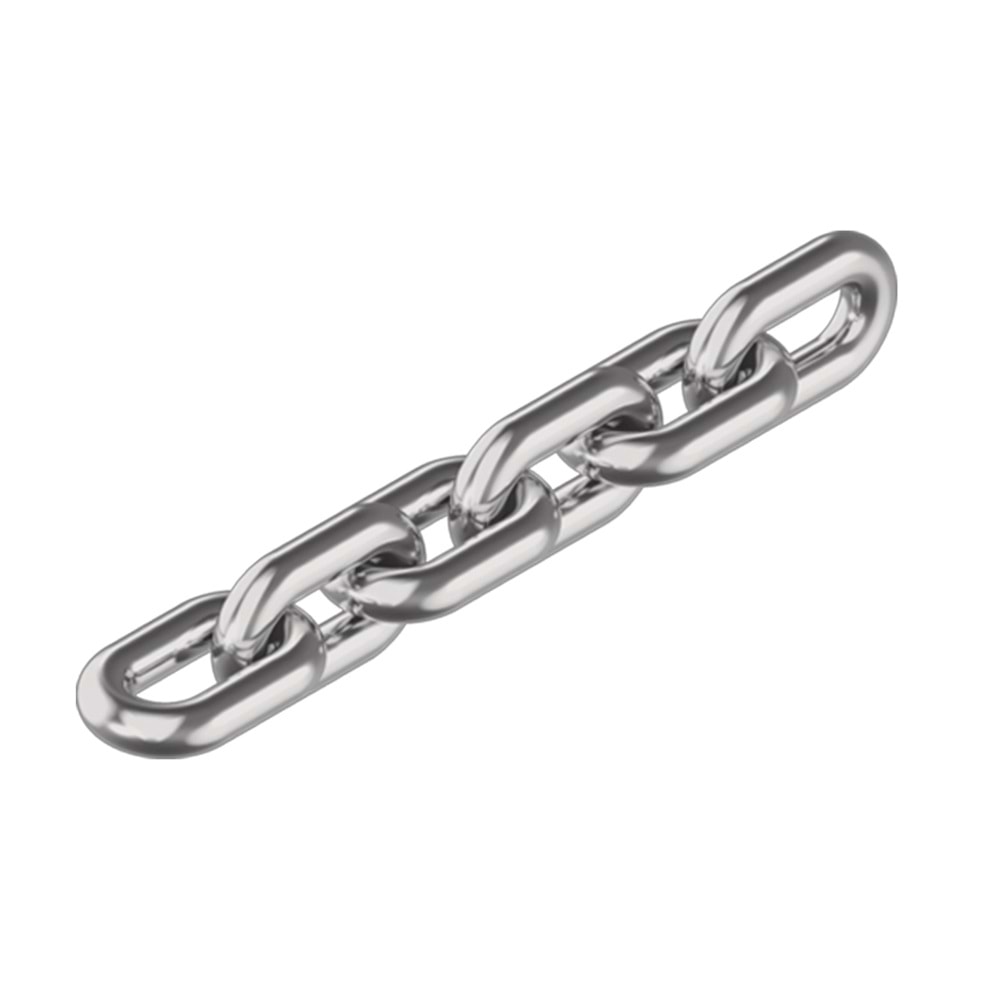 ZINCIR DÜZ 2,5 MM GALVENIZ -MAKARALI