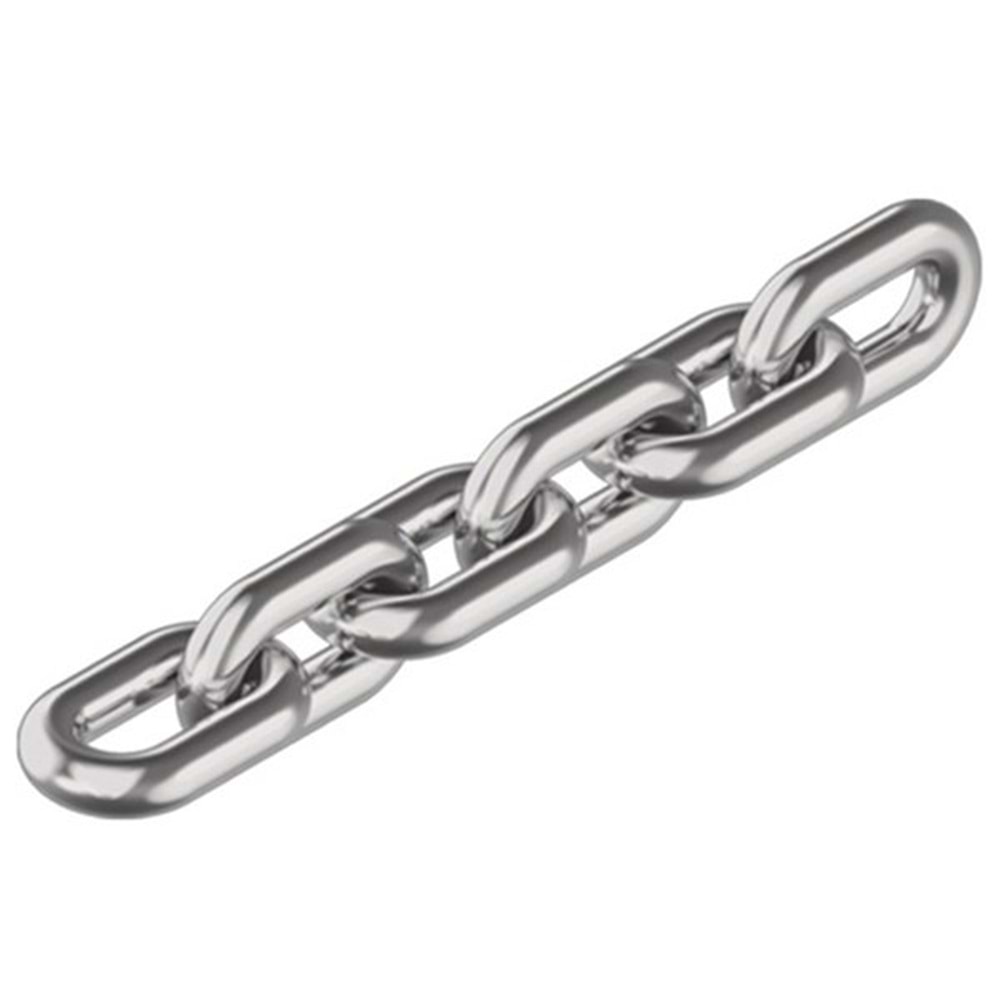 ZINCIR DÜZ 10 MM GALVENIZ -MAKARALI