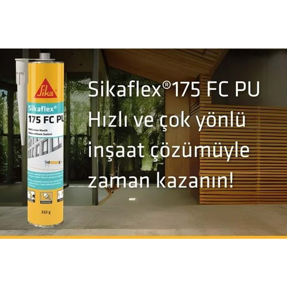 POLIÜRETAN MASTIK SIKAFLEX 175 PU KIRMIZI 280 ML