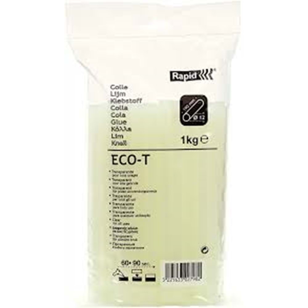 RAPID 12/190MM SILIKON SEFFAF 1 KG ECO T