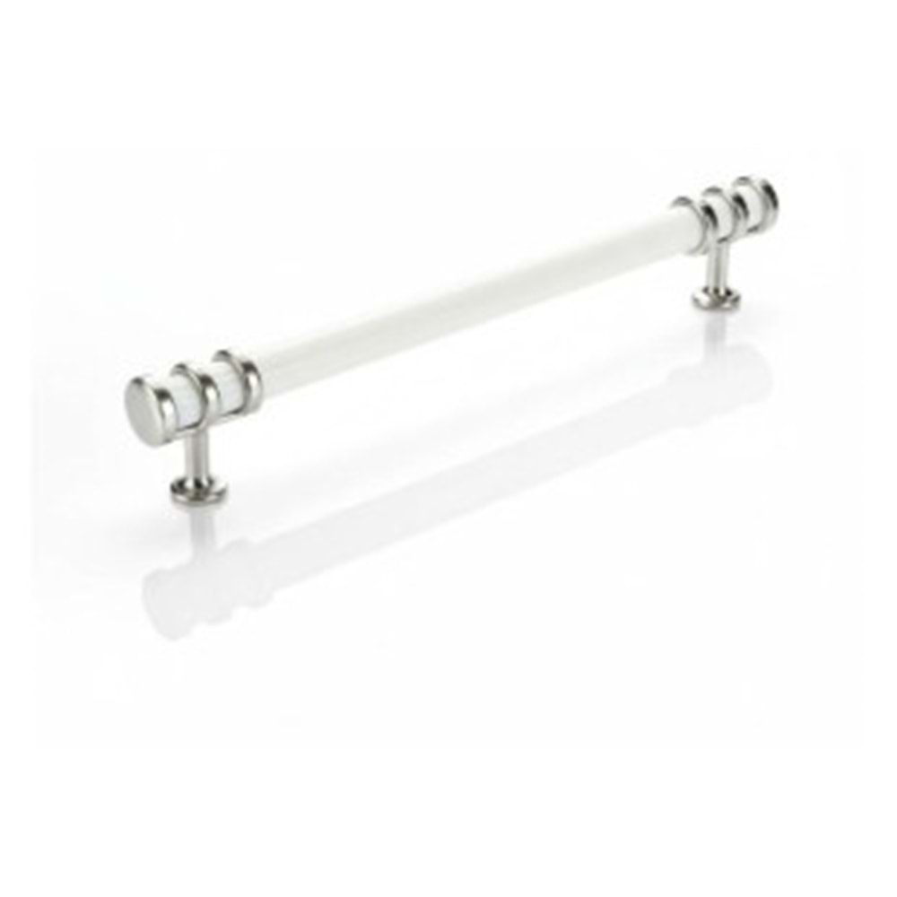 MOBILYA KULPU KROM BEYAZ 25CM