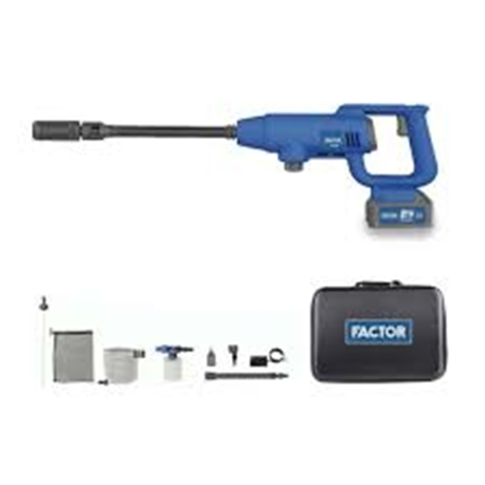 FACTOR FW45B AKÜLÜ BASINÇLI YIKAMA MAKINESI 45 BAR