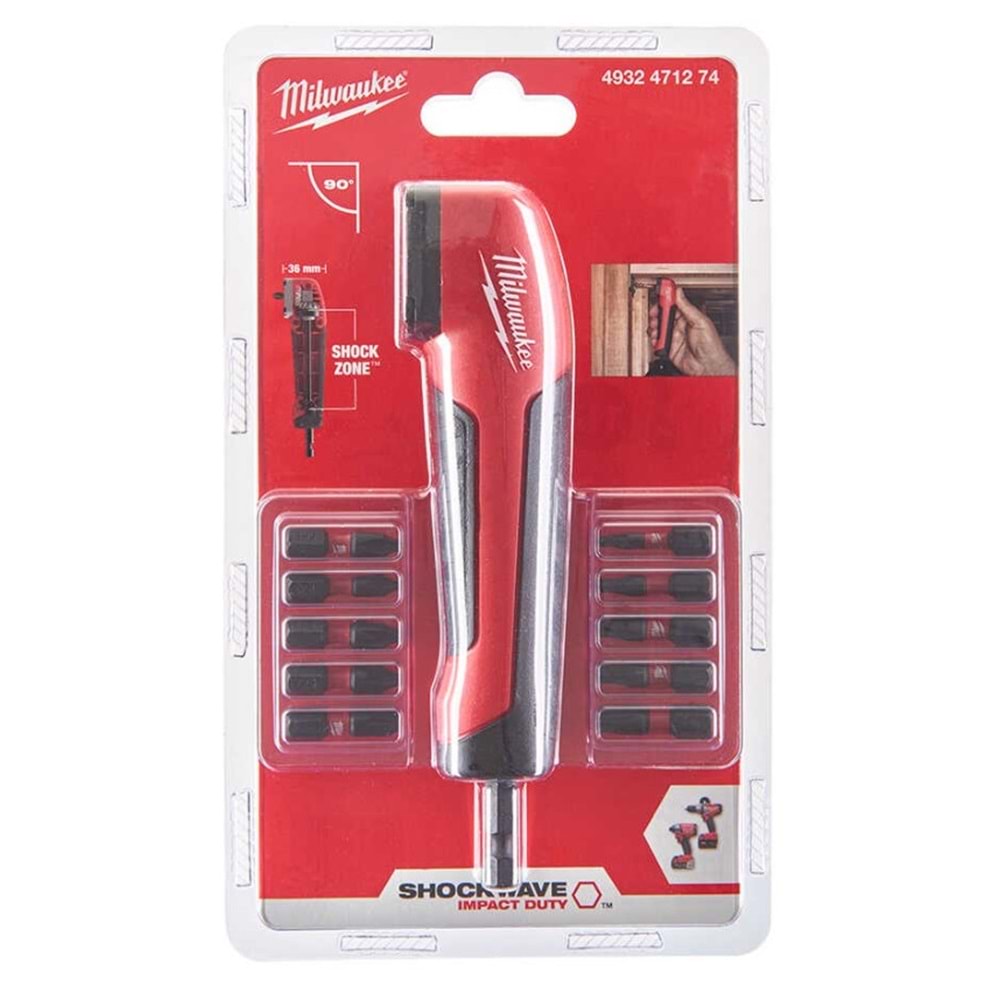 MILWAUKEE VIDALAMA KÖSE APARATI SHOCKWAVE T4932471274