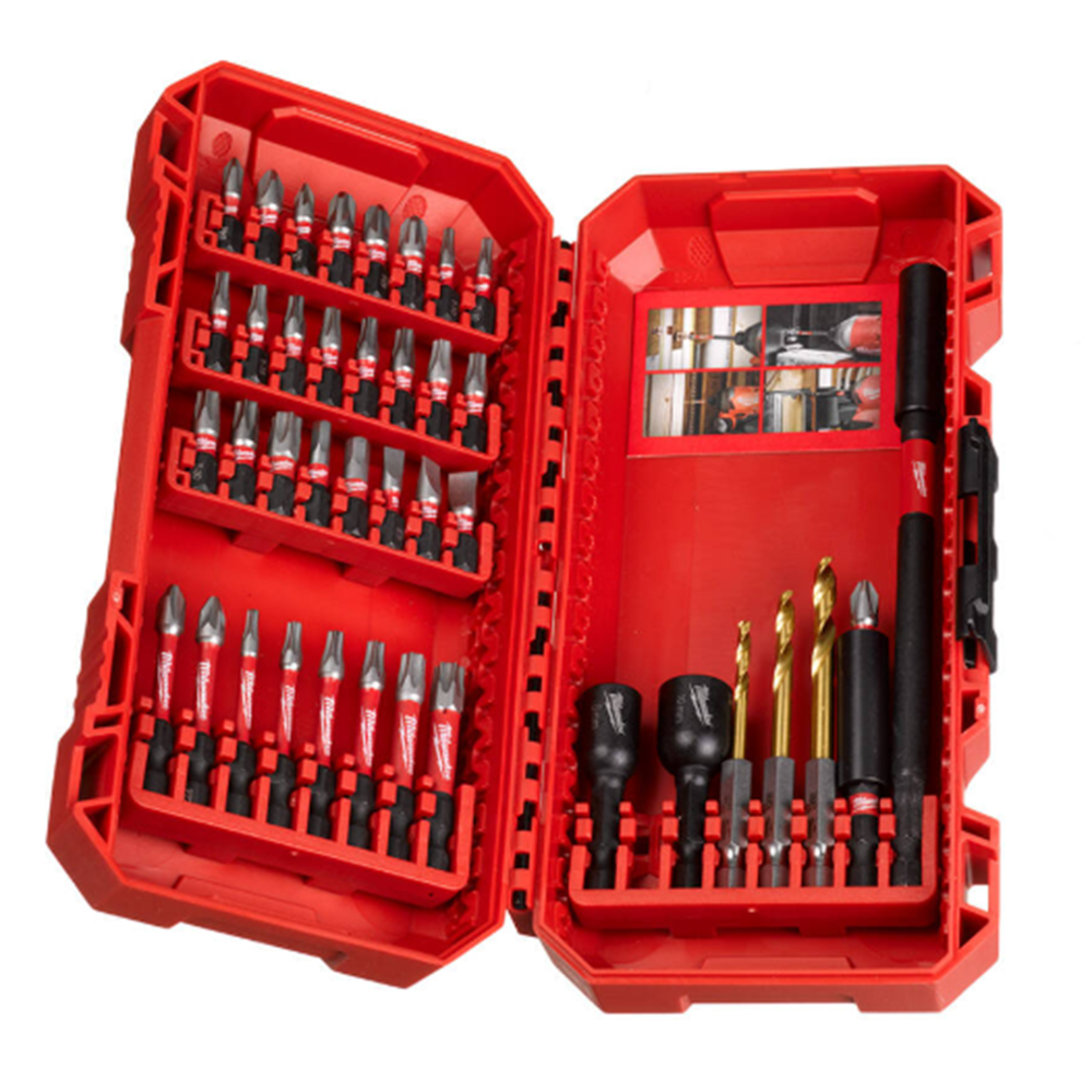 MILWAUKEE BITS UÇ SETI 40 parça SHOCKWAVE T4932492004