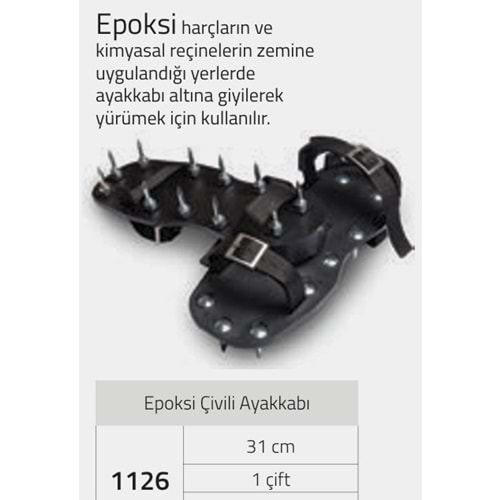 DEKOR EPOKSI ÇIVILI AYAKKABI 31 CM 1126