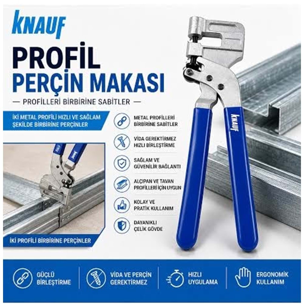 KNAUF METAL PERÇIN MAKASI 4680