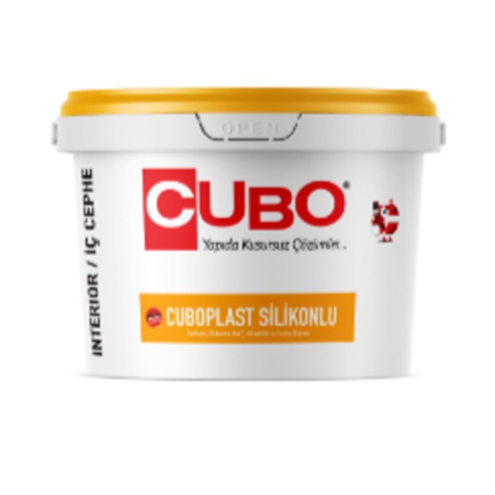 CUBO Cuboplast Silikonlu Iç Cephe Boyasi C Baz 2,5 Lt