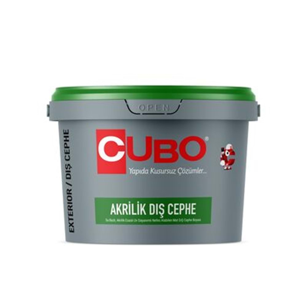 CUBO Akrilik Dis Cephe Boyasi B Baz 7,5 Lt