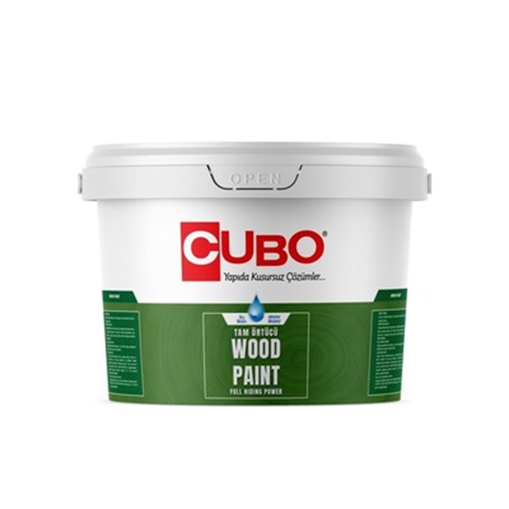 CUBO Wood Paint Ahsap Boyasi Beyaz 2,5 Lt