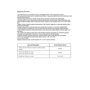 KYK MegaFlex Maxi Y104 Çimento Esasli Seramik Yapistirma Harci (25) / Gri