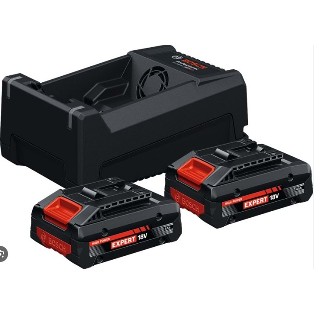 BOSCH YEDEK AKÜ SETI EXBA (2x4Ah EXBA18V-40+GAL12V/18V-80)