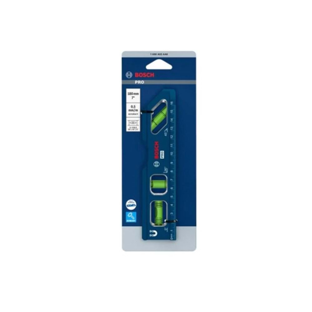 BOSCH PRO Alüminyum TorpidoTerazi 180 mm / 7