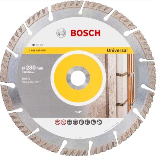 BOSCH Elmas Kesme Disk SFUniv 230*22,23mm
