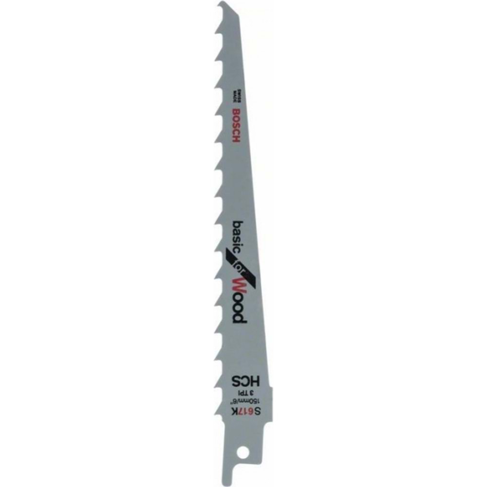 BOSCH PANTER TESTERE BIÇAGI AHSAP BasicforWood S617K 5'li