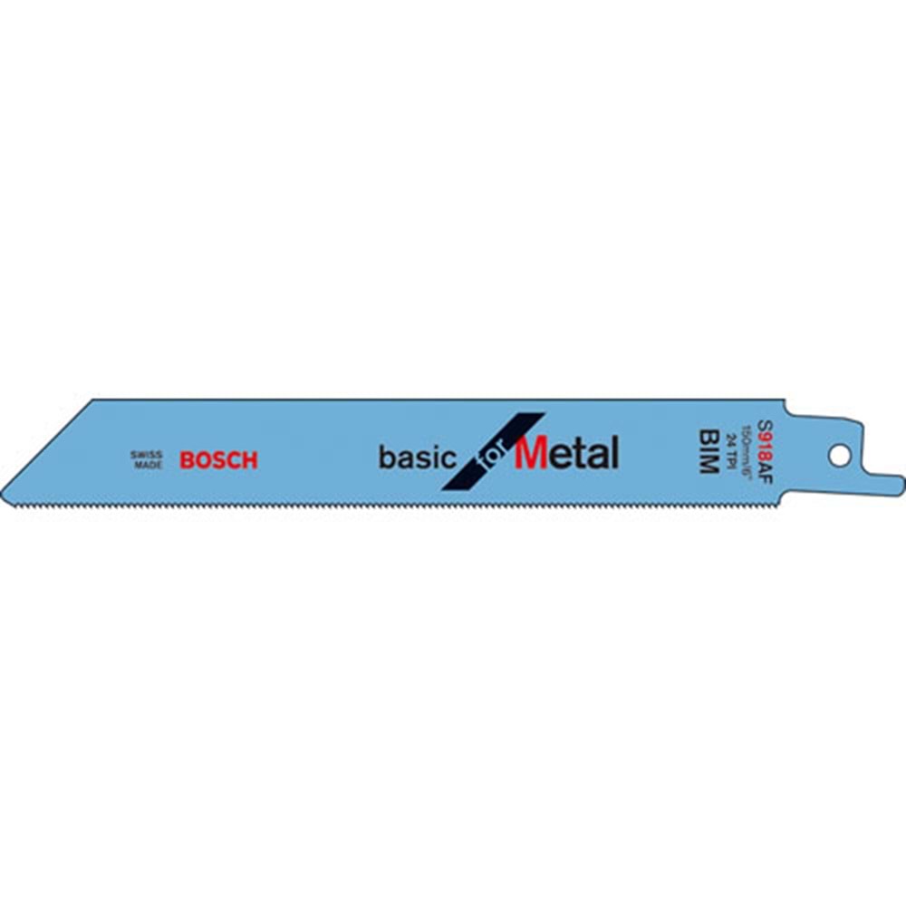 BOSCH PANTER TESTERE BIÇAGI METAL BasicforMetal S918BF 5'li