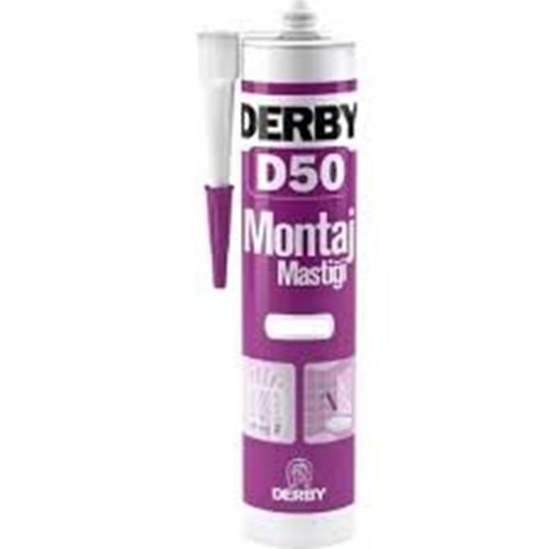 DERBY D50 MONTAJ MASTIGI SIYAH 500 GR