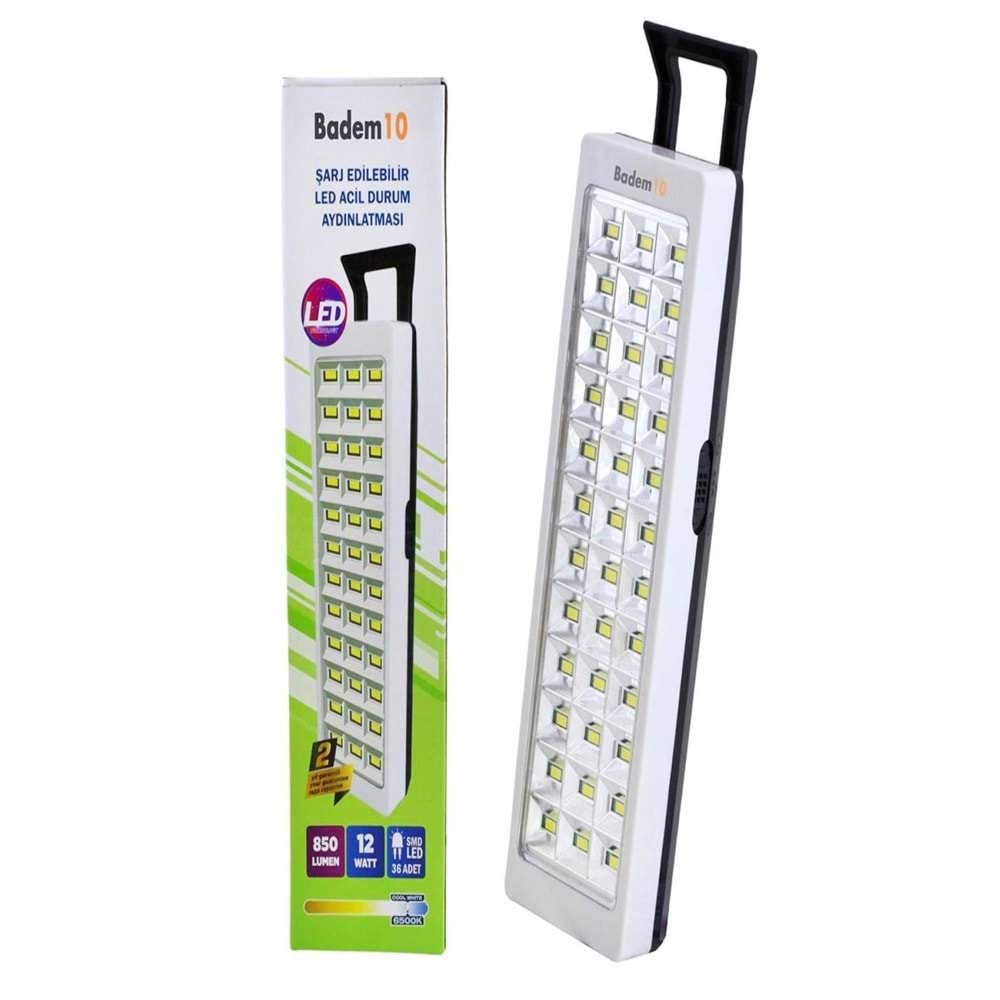KLAUS ACIL AYDINLATMA ISILDAK 12W 2400MAH